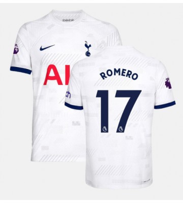 Tottenham Hotspur Cristian Romero #17 Replika Hjemmebanetrøje 2023-24 Kortærmet